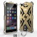 iPhone 6 6s 4.7 - Armor THOR Aluminium Metal Cover Case with inner Silicone Shell Case - Gold and Black